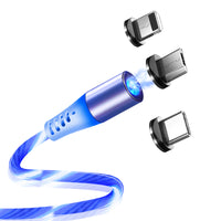 Blue Light Magnetic USB Cable 1m (P2)