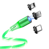 Green Light Magnetic USB Cable 1m (P1)