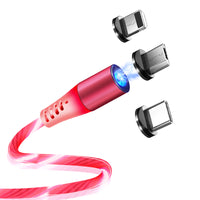 Pink Light Magnetic USB Cable 1m (P1)