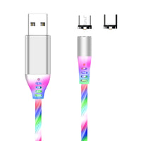 *NEW* Rainbow Light Magnetic USB Cable 1m (P2 )