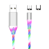 *NEW* Rainbow Light Magnetic USB Cable 1m (P2 )